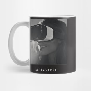 metaverse tshirt, mugs, stickers,wall art, mask,cases Mug